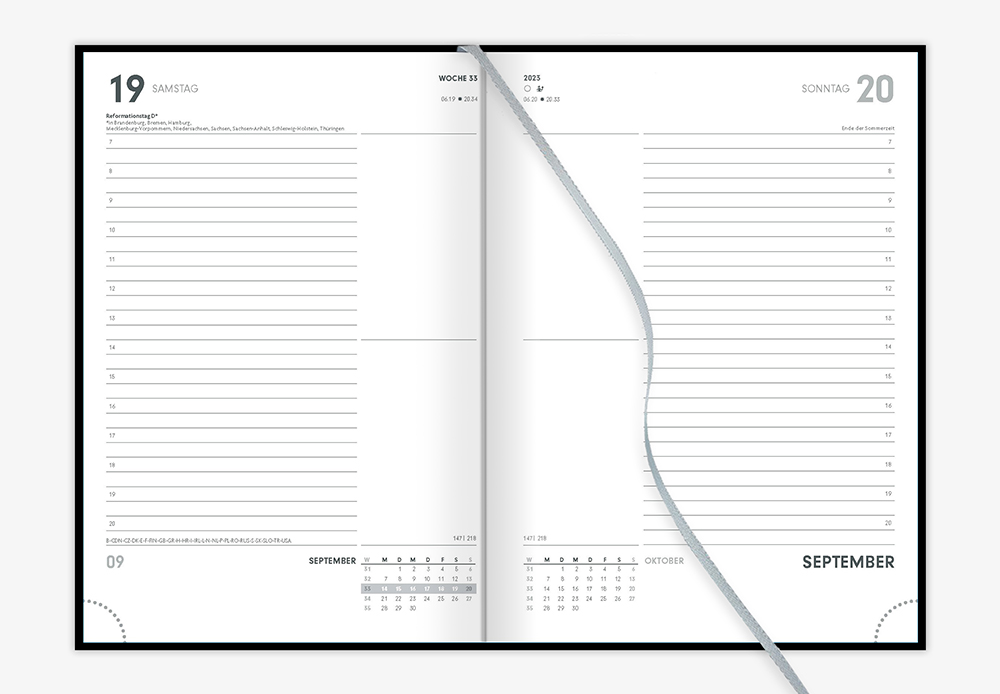 Datoline - Buchkalender DL 8.45
