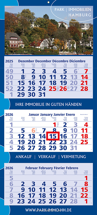 Datoline - 3 Monatsplaner DL 3.32