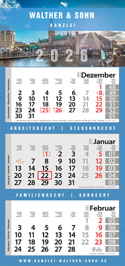 Datoline - 3 Monatsplaner DL 3.60