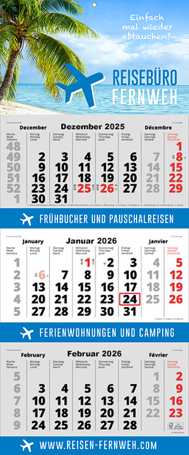 Datoline - 3 Monatsplaner DL 3.61