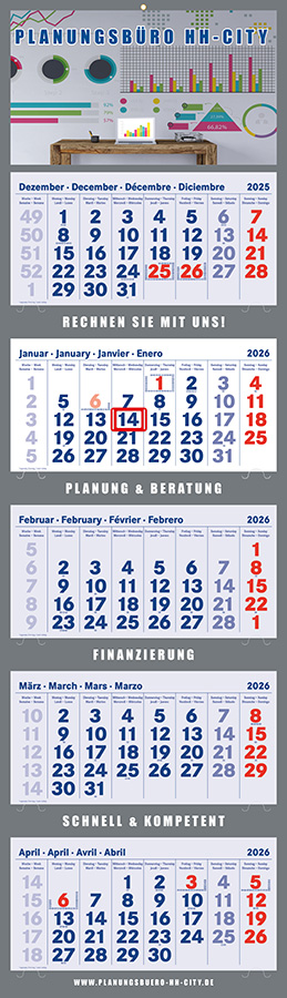 Datoline - 5-Monatsplaner DL 5.5