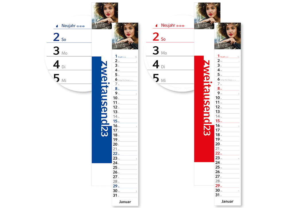 Datoline Streifenkalender DL 1.12