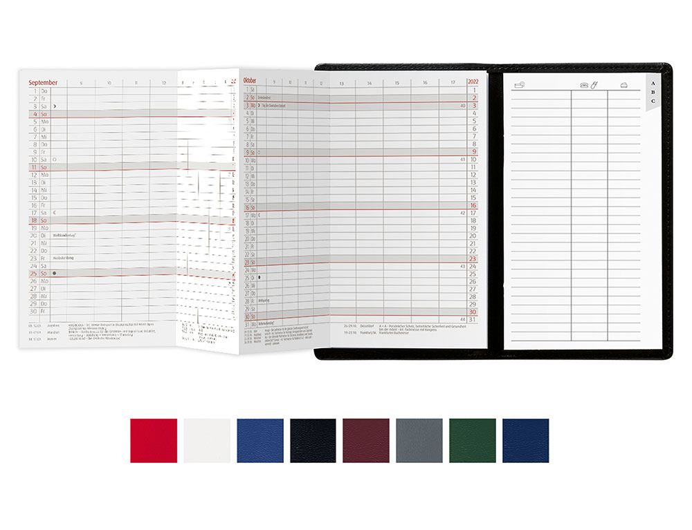 Taschenkalender DL 10.57