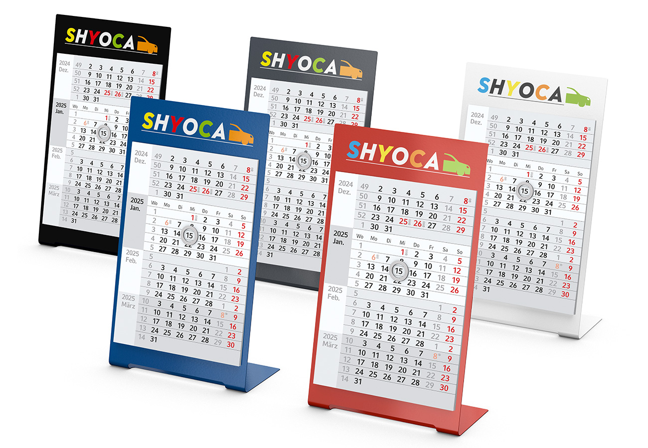 Tischaufstellkalender DL 2.42