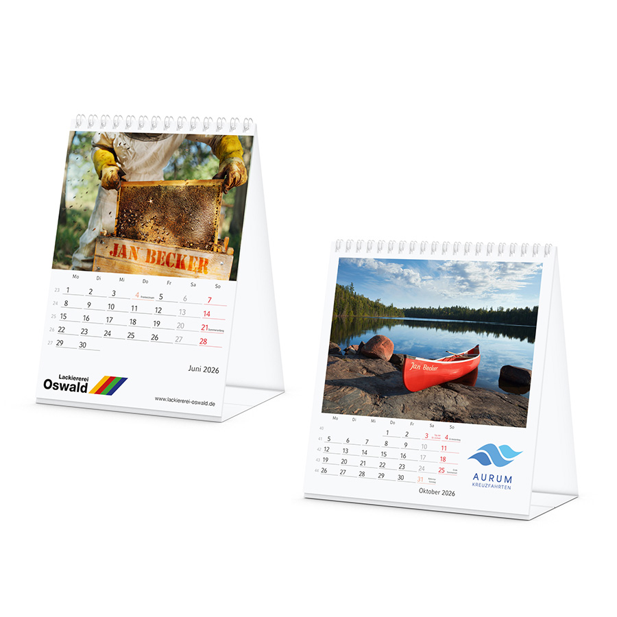 Tischaufstellkalender DL 22.40 / DL 22.41