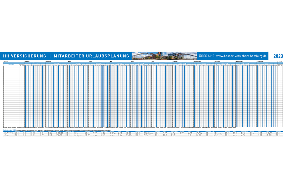 Datoline Tafelkalender DL 12.11